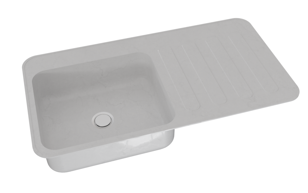 SINK_A1 (White) Marble